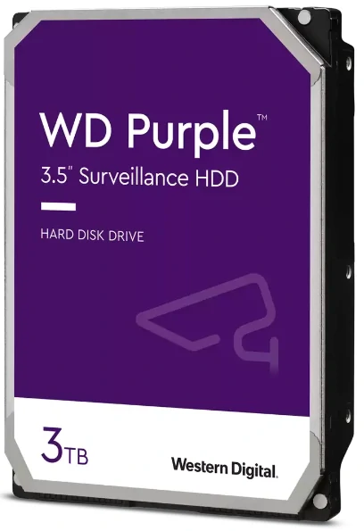 Western Digital CP-PR-31 HDD Western Digital PURPLE za sisteme kamer - 3TB