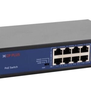 CP-DNW-HPU8H2-96-V2 Osmiportový 10/100 Mbps PoE switch s 2x 10/100 Mbps uplinkem