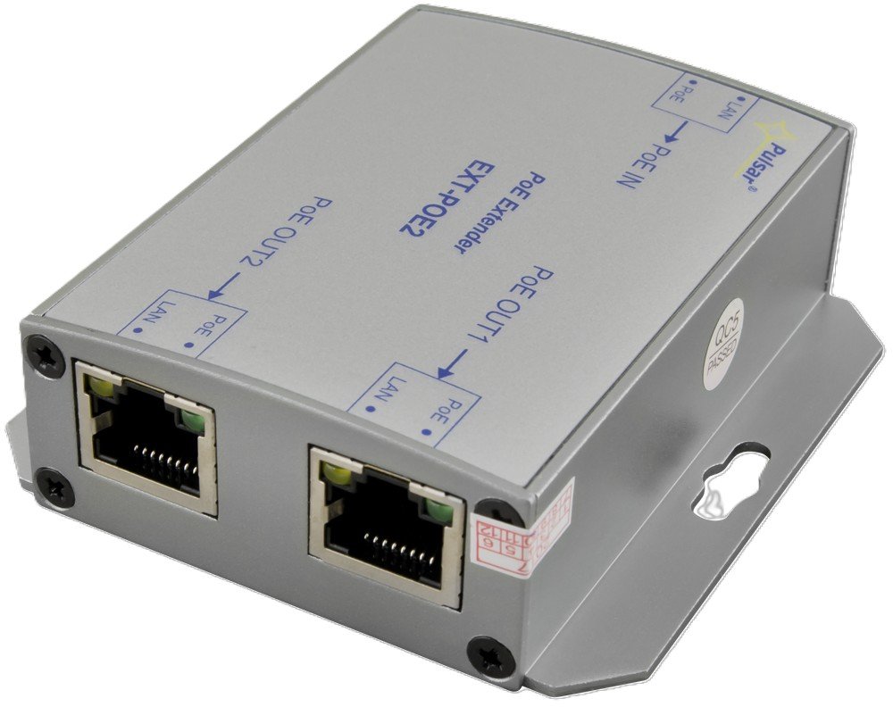 Pulsar CP-PR-137 podaljšek PoE s koncentratorjem za dve kameri IP