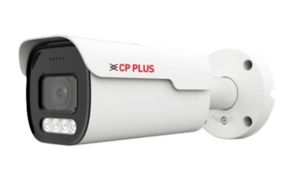 CP PLUS CP-LNC-TC81ZML6C-MD 8.0 Mpix venkovní kompaktní IP kamera s IR přísvitem, kompresí H.265, WDR a mikrofonem